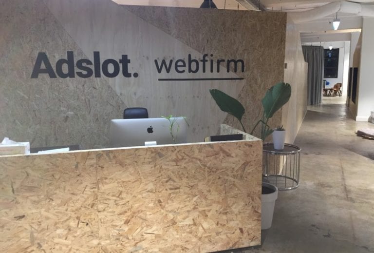 Adslot/Webfirm entrance in Melbourne