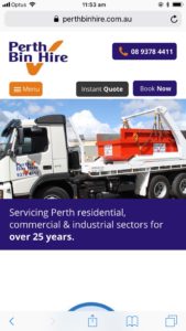 Perth Bin Hire Mobile
